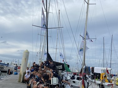 Alle auf die Kante fürs Fastnet 2023